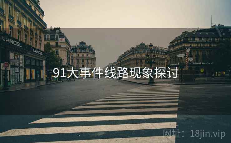 91大事件线路现象探讨