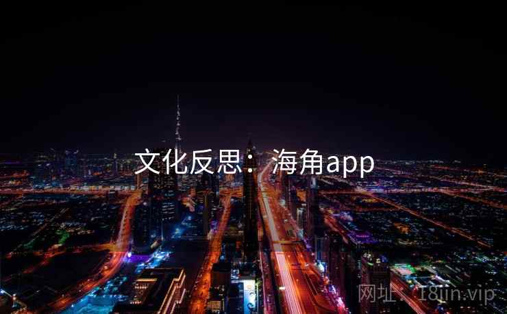 文化反思：海角app
